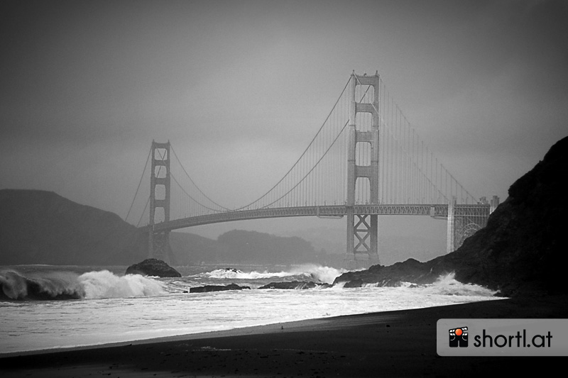 Die Golden Gate Bridge in San Francisco