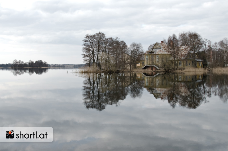 Nahe der Burg Trakai in Litauen